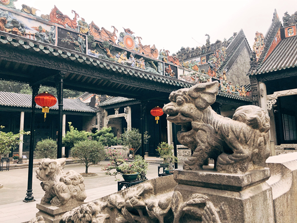 新世紀羊城八景之一——廣州陳家祠。（台灣網 馬一娜 攝）